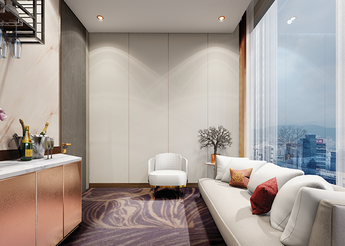 RL Level 57 Pre function room view3
